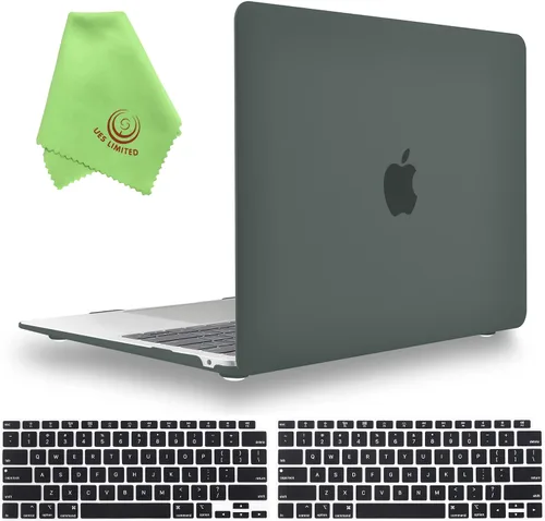 Vista 93 de UESWILL Compatible con MacBook Pro de 13 pulgadas M1 M2 2016-2024 versión A2338 A2289 A2251 A2159 A1989 A1706 A1708, con Touch Bar USB-C, funda
