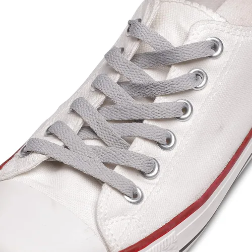 Vista 2 de 3 pares de cordones planos para zapatos deportivos, cordones para Air Force 1, cuerdas de botas para mujeres, hombres y niños