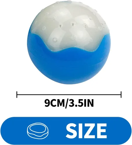 Vista 2 de ALL FOR PAWS Chill Out - Bola de hielo refrigerante para perros, juguetes refrigerantes para masticar, juguete de dentición congelable
