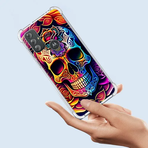 Vista 2 de Funda para Moto G Pure/Moto G Power 2022/Moto G Play 2023, funda protectora de cuerpo completo de TPU resistente a los arañazos para Motorola G Pure