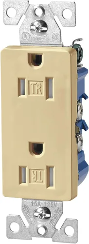 Vista 4 de EATON Cableado TR1107A Receptáculo resistente a manipulaciones con caja y proporciona una mejor protección, acabado almendra