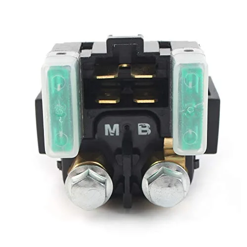 Vista 3 de Relé eléctrico de solenoide de relé de arranque de motocicleta compatible con YZF R1 FZ1 FZ6R FZ8 FJR1300 XT600 XT660 VX600 V-MAX XVS1100 V-Star