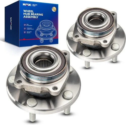 Vista 95 de KAX 510063 Rodamiento de rueda delantera compatible con Toyota Camry 2004-2017, Ford Edge 2007-2014, Toyota Sienna 2004-2010, conjunto de cubo