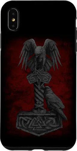 Vista 11 de Funda para iPhone 17 de Mjolnir Odín de la mitología vikinga nórdica de Thor