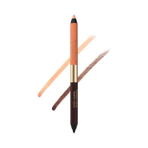Vista 6 de Estée Lauder Smoke and Brighten Long-Lasting Waterproof Kajal Eyeliner Pencil Duo, 0.03 Ounce
