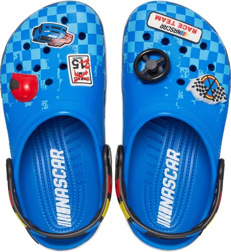 Vista 2 de Crocs Zuecos clásicos Nascar para mujer (niño grande) K BCb