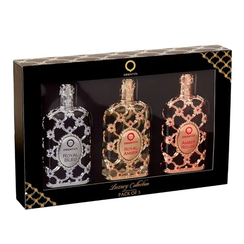Vista 4 de Orientica Set de descubrimiento de perfume de lujo en miniatura de 5 piezas