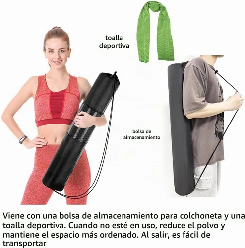 Vista 7 de Alfombra Grande de Ejercicio, Alfombra de Equipo de Ejercicio, Alfombra para Caminadora, Alfombra para Bicicleta de Ejercicio, Alfombras