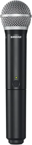 Vista 11 de Sistema de micrófono inalámbrico Shure BLX24/PG58 - Vida de batería de 14 horas, rango de 300 pies, UHF Incluye micrófono vocal de mano PG58