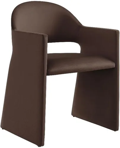 Vista 16 de Modway Talia Performance - Sillón de comedor de terciopelo en alabastro, moderna silla de comedor curvada con respaldo abierto, silla de barril