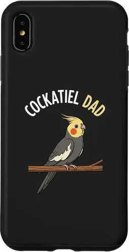 Vista 11 de Bird: Cockatiel Dad, Proud Parrot Parent Vibe Case for iPhone 16