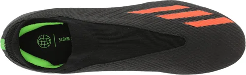 Vista 5 de adidas Tenis de fútbol unisex para adultos X Speedportal.3 para terreno firme, Verde solarCore BlackSolar Yellow