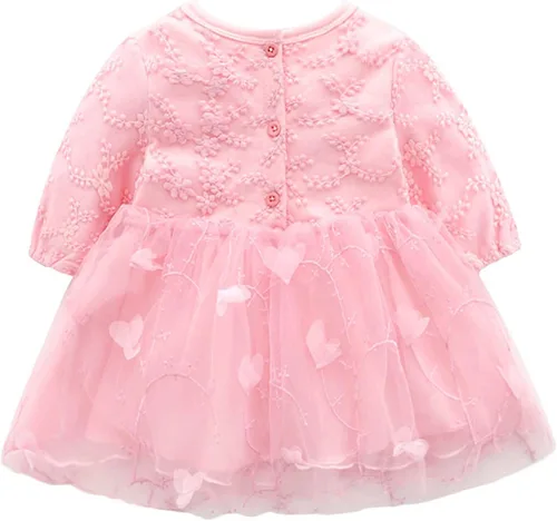 Vista 7 de Vestido de princesa para recién nacido, vestido de tul para el primer cumpleaños, vestido de boda, fiesta, sesión de fotos, vestido de sombrero, ropa