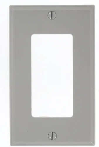 Vista 15 de Leviton Decora/GFCI de dispositivo – 1-Gang decora placas de pared, 80401-NE Negro