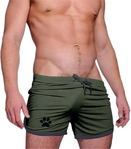 Vista 2 de Men's Gym Shorts 3" Shorts Quick Dry Training Workout Running Shorts Casual Breathable Workout Athletic Sport Shorts