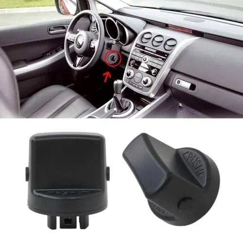Vista 6 de D46166141A02 y D6Y176142 - Juego de cubierta de encendido sin llave para Mazda CX-9 3.7L 2008 2009 2010 2011 2012 2013 2014 2015