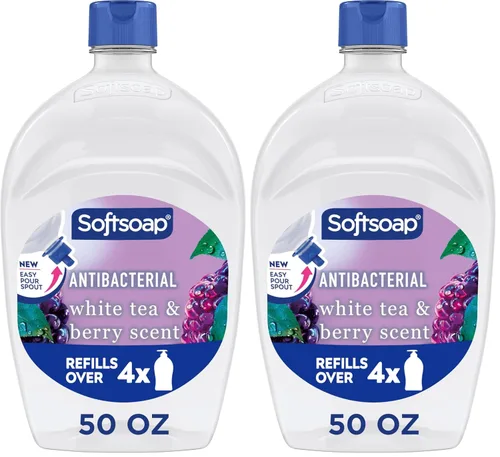 Vista 2 de Softsoap Recarga Antibacteriana 50oz Aroma Limpio y Fresco