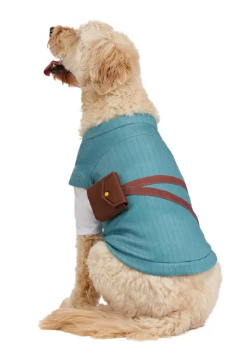 Vista 3 de Disfraz Disney Enredados Flynn Rider para Mascotas Multicolor
