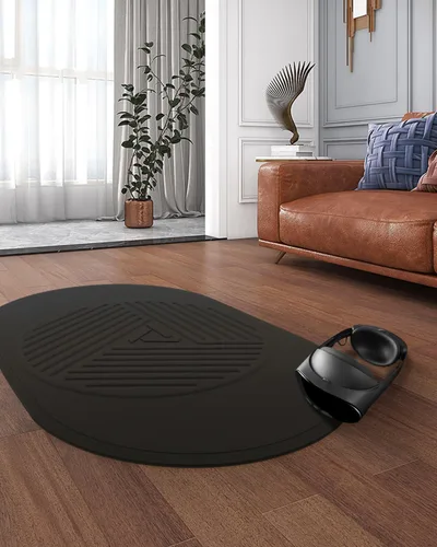 Vista 7 de PrismXR Extra Large Non-Slip VR Mat (55''x35'') - Soft & Comfortable with Supportive Cushioning - Ideal for Oculus Quest 2, HTC Vive, PSVR and More