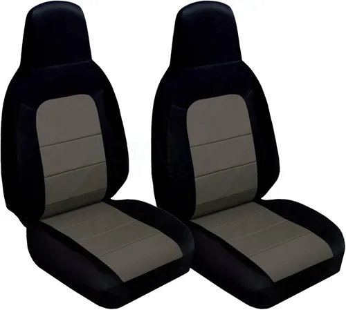 Vista 10 de 2006 – 2015 Mazda MX-5 Miata fundas para asientos (22 colores) Cinturón de seguridad soporte y bolsa de aire lateral compatible 2007 2008 2009 2010