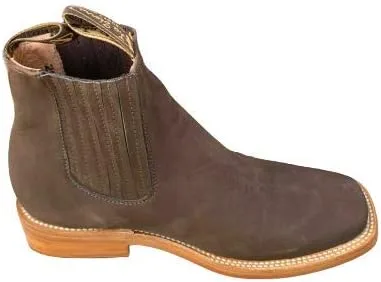 Vista 3 de Dona Michi BOTIN BOTIN BOTIN DE PIEL RODEO RODEO EN TOBILLO SQUARE BOTIN