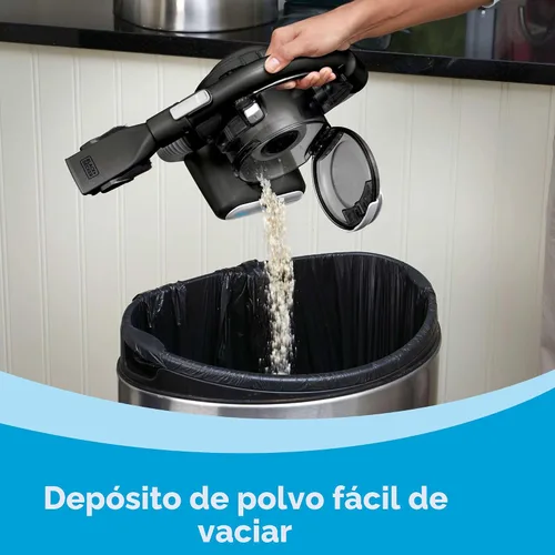 Vista 8 de Black+Decker BDH2020FL - Aspiradora flexible de litio, 20 V max, con cepillo para pelo de mascotas, inalámbrica