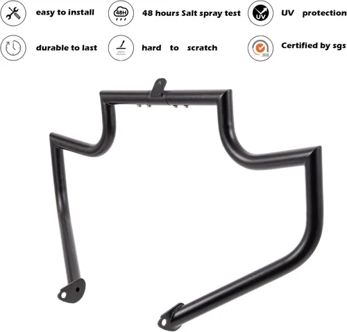 Vista 2 de Barra de Choque Protector de Motor Barra de Carretera para Harley Davidson Touring Road King Street Glide Electra Glide CVO y Modelos de Trike 97-08