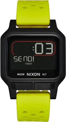 Vista 6 de NIXON Heat A1320 - Reloj digital para hombres y mujeres, 328.1ft, resistente al agua, para entrenamiento y correr, relojes deportivos ultra finos
