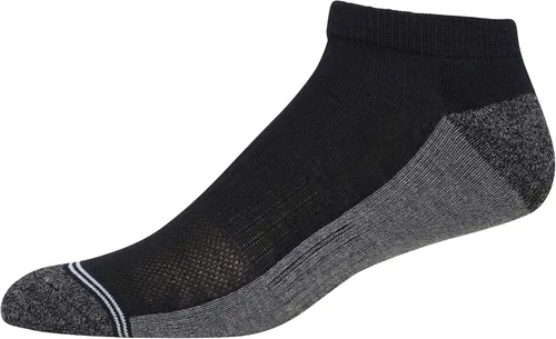 Vista 3 de Nautica Mens Performance Low Cut Socks with Cushioned Comfort 6 Pack