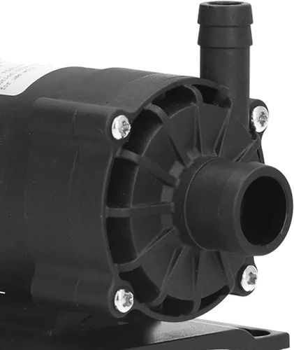 Vista 9 de Sartén sumergible de 12 V, bomba de aceite sumergible a prueba de explosiones, mini bomba de transferencia de agua de cerámica a prueba