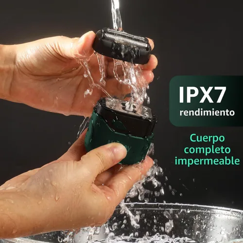 Vista 6 de Mbzoey Afeitadoras eléctricas de lámina para hombres: IPX7 resistente al