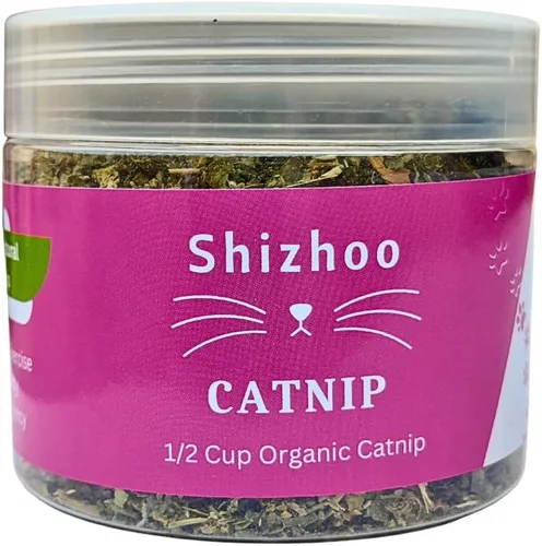 Vista 8 de Hierba gatera 100% natural para gatos y gatitos, mezcla orgánica prémium para energizar y excitar a los gatos, seguro para jugar con gatos