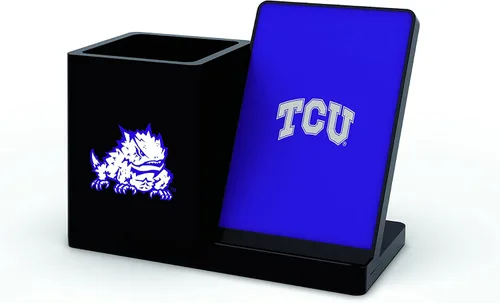 Vista 12 de SOAR NCAA - Soporte de carga inalámbrico unisex para teléfono celular y organizador de escritorio
