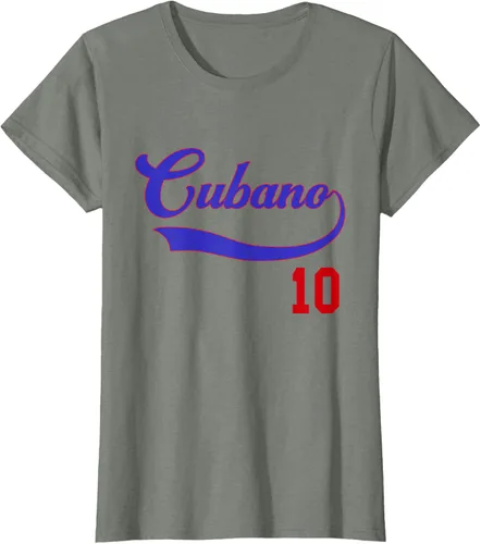 Vista 9 de Camiseta de hombre Cubano de Béisbol con argot Asere Cubano Cuba, Blanco, S