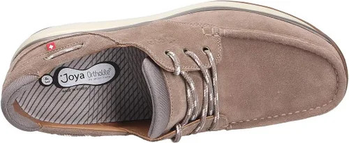 Vista 8 de JOYA Havanna - Zapatos casuales de cuero marrón claro para hombre