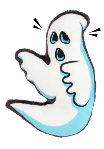 Vista 6 de Juguete Fantasma Chirriante para Perro Multicolor