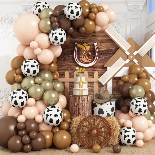 Vista 21 de Kit de arco de globos de Halloween con globos de estrella de explosión de calabaza de aluminio, kit de guirnalda de globos negros, naranjas y beige