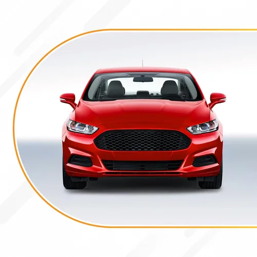 Vista 6 de Parrilla de malla de panal para Ford Fusion 2013, 2014, 2015, 2016, accesorios para Ford Fusion, parachoques delantero, capó superior, repuesto