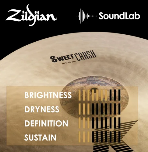 Vista 6 de Avedis Zildjian Company K Sweet Crash Cymbal - 16 Pulgadas (40,6 cm)