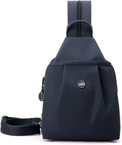 Vista 12 de Mochila convertible para mujer, impermeable, Oxford, 3 en 1, antirrobo, bolsa cruzada de viaje para viajes, Negro