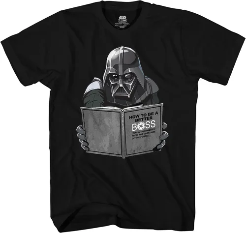 Vista 3 de Camiseta graciosa con dibujo de Darth Vader Star Wars Dark Side Empire para adultos