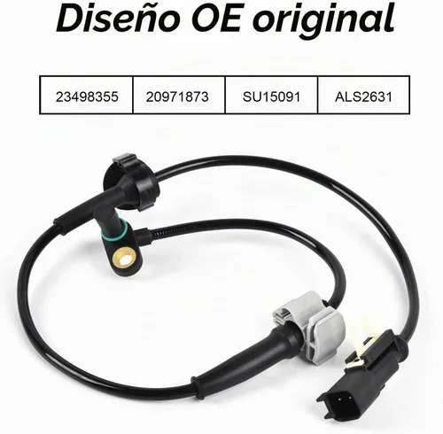 Vista 2 de SPEEDWOW Sensor de velocidad de rueda ABS delantero izquierdo derecho para Cadillac Escalade 2015-2020 para Chevy Cheyenne 2014-2018, Silverado