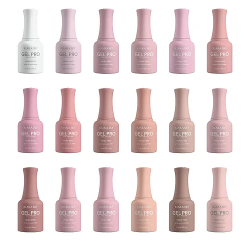 Vista 8 de KIARA SKY Gel Pro Colección de esmaltes de uñas de gel sin hema, 18 colores cada botella de 0.5 onzas líquidas, The Autumn Essence