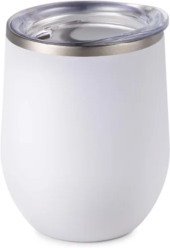 Vista 58 de Vaso de vino Maars Bev sin soporte de con paredes dobles aislantes al vacío de acero inoxidable de 12 onzas, Fucsia