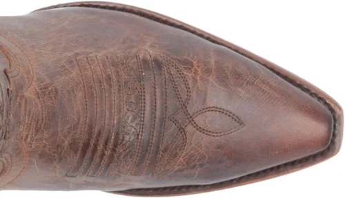 Vista 5 de Soto Boots Botas vaqueras de cuero Cheyenne para mujer, botas vaqueras de cuero genuino, botas de vaquero hechas a mano para mujer M50041