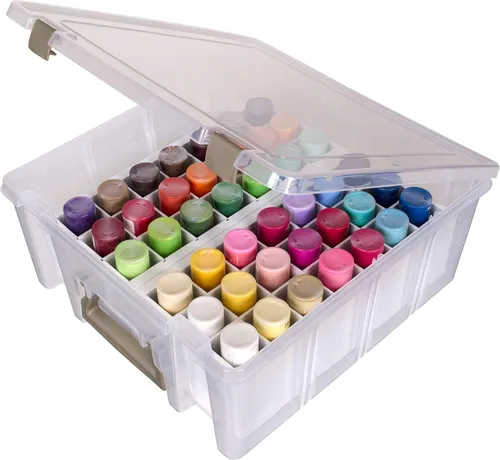 Vista 5 de Bandeja de almacenamiento para pinturas ArtBin, color blanco, 6828AG