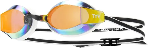 Vista 15 de TYR Gafas de natación para adultos Black Ops 140 EV Reducción de arrastre de perfil bajo Vista periférica de 140 grados Juntas de silicona