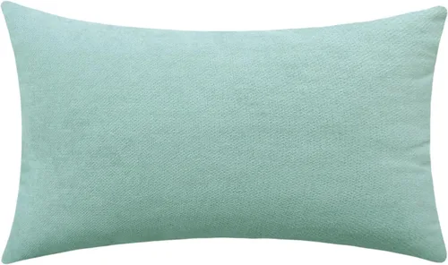 Vista 40 de Jeneoo - Fundas de almohada decorativas rojas brillantes de chenilla suave, fundas de cojín cómodas y sólidas para sofá de sala de estar