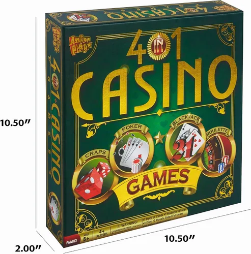 Vista 2 de Juegos de casino 4 en 1