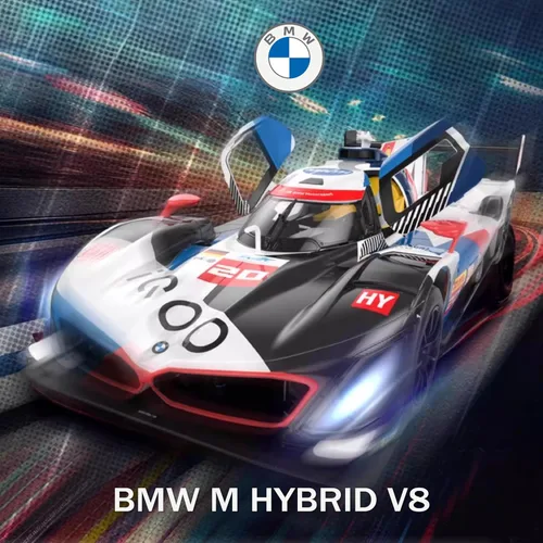 Vista 5 de Voltz Toys Coche RC Le Mans a escala 1/14 con licencia Le Mans Series a control remoto, modelo de auto de juguete para niños y adultos con puertas